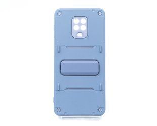 Силіконовий чохол Allegro для Xiaomi Redmi Note 9S grey blue