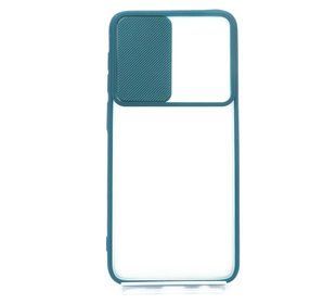 TPU чохол Camshield mate для Samsung A30S/A50/A50S green шторка/захист камери