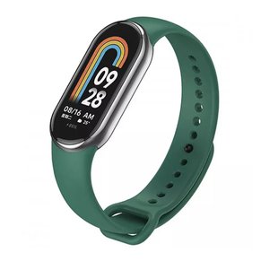 Ремінець Silicone Xiaomi MI Band 8 pine green