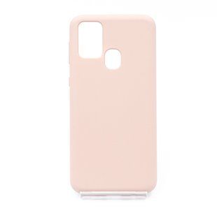 Силиконовый чехол Full Cover SP для Samsung M31 pink sand