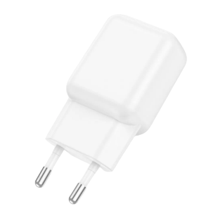 Сетевое зарядное устройство Hoco C96A singl port charger 1USB/2.1A white