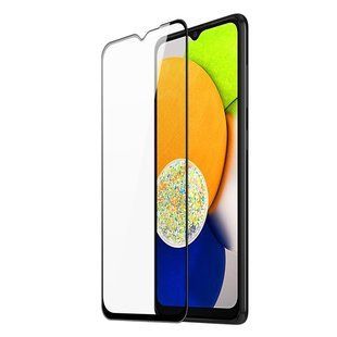 Захисне 10D скло Full Glue для Samsung A03 Core Black SP