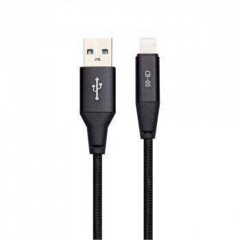 USB кабель Celebrat CB-05 Lightning Super Fast 3A/1m black