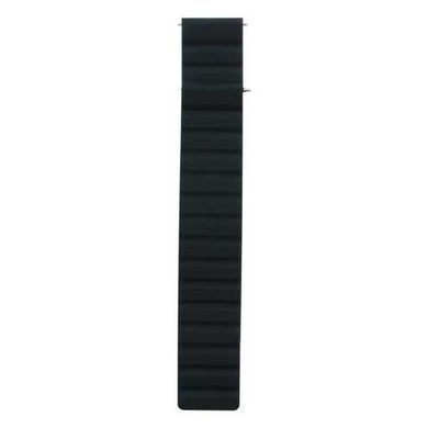 Ремінець Silicone Link Magnetic 20mm black