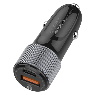 Автомобільний зарядний пристрій LDNIO C510 Q QC3.0/PD 38W black