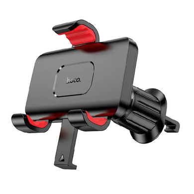 Автодержатель Hoco H21 Dragon automatic clamp car holder (air outletr) red/black