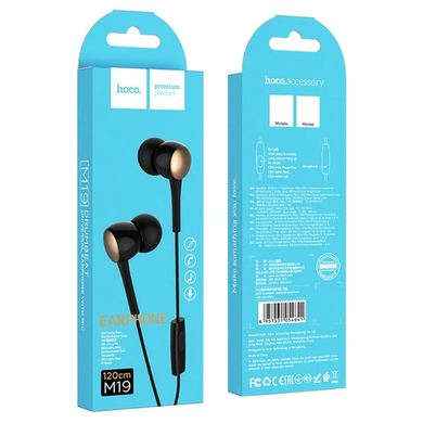 Навушники Hoco M19 black