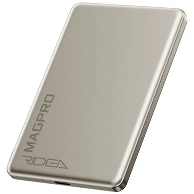 Power bank Ridea RP-M5 Magpro QC/PD 20W.QI 15W with Magnetic 5000mAh titanium