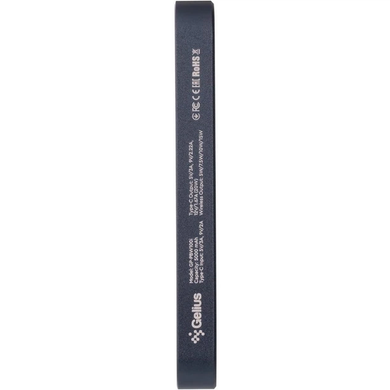 Power Bank с беспр. зарядкой Gelius Nexus GP-PBW100i 15W 5 000mAh Dark Blue
