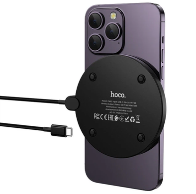Бездротовий зарядний пристрій HOCO CW62 black