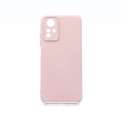 Силіконовий чохол Full Cover для Xiaomi Redmi Note 12S pink sand Full Camera без logo