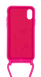 Силіконовий чохол WAVE Lanyard для iPhone X/Xs bright pink (rose) (TPU)