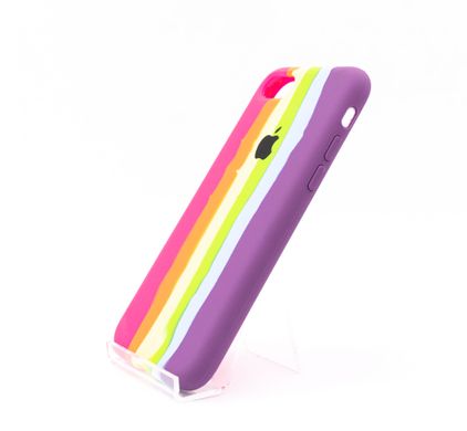 Силіконовий чохол Full Cover для iPhone 7/8 Rainbow №7