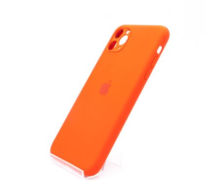 Силіконовий чохол Full Cover для iPhone 11 Pro Max red Full Camera