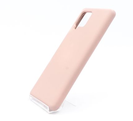 Силиконовый чехол Full Cover для Samsung A42 pink sand без logo