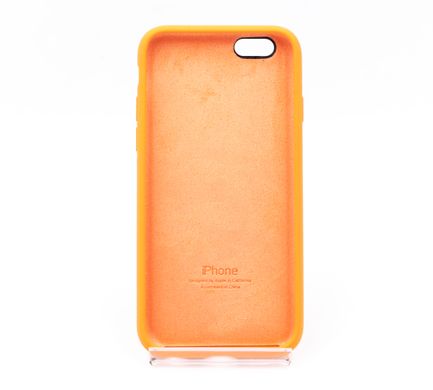Силиконовый чехол Full Cover для iPhone 6 apricot
