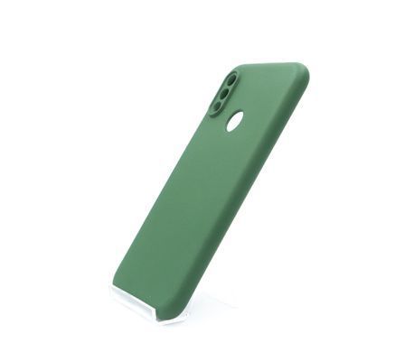 Силіконовий чохол Full Cover для Xiaomi Redmi Note 7 dark green Full Camera без logo