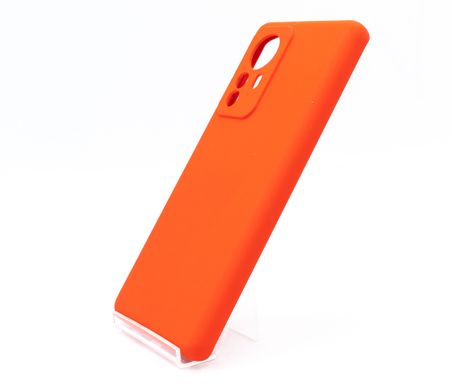 Силіконовий чохол Full Cover для Xiaomi Mi 12 Pro red без logo Full Camera