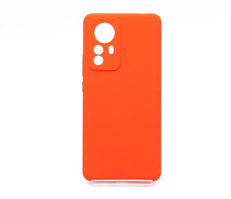 Силіконовий чохол Full Cover для Xiaomi Mi 12 Pro red без logo Full Camera