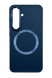 TPU чехол Bonbon Metal Style with MagSafe для Samsung S24 cosmos blue