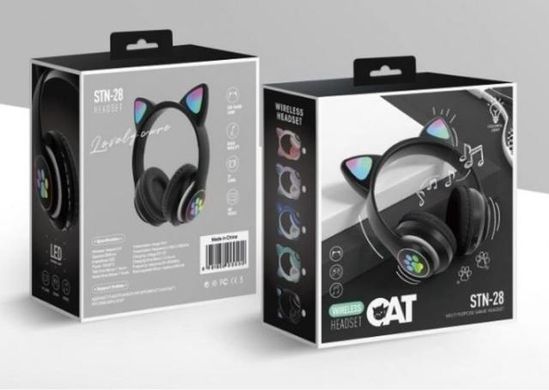 Bluetooth stereo headset CATear VZV-23M Led black