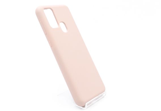 Силиконовый чехол Full Cover SP для Samsung M31 pink sand