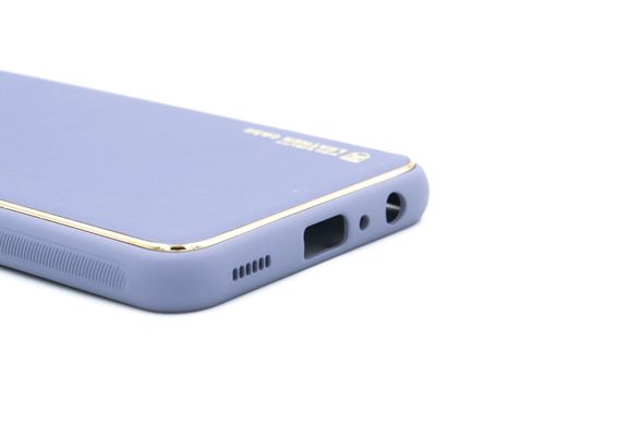 Чохол шкіра Xshield для Samsung M33 5G lavander gray Full Camera