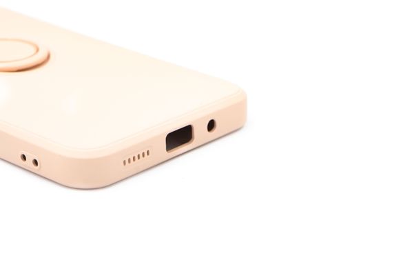 Чохол (TPU) Candy Ring для Xiaomi Redmi 9A pink Full Camera