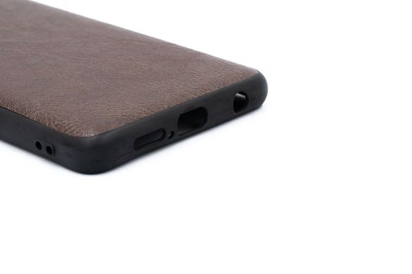 Шкіряний чохол PU Retro Classic для Xiaomi Poco X3 NFC dark brown