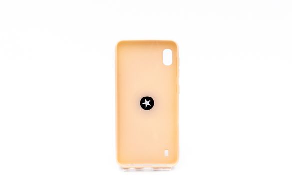 Накладка TPU Summer ColorRing для Samsung A10 pink sand під магнітний тримач