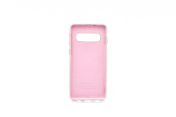 Силіконовий чохол Full Cover для Samsung S10 pink sand My color