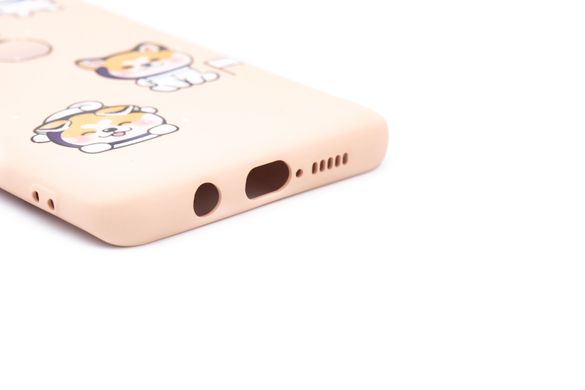 Силиконовый чехол WAVE Fancy для Xiaomi Mi Note 10 Lite laika spaceman/pink sand