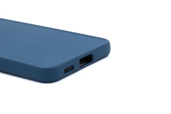 TPU чохол Bonbon Metal Style для Samsung S21 FE cosmos blue