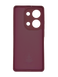 Силиконовый чехол Full Cover для Xiaomi Redmi Note 13 Pro 4G marsala Full Camera без logo