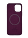 Силиконовый чехол with MagSafe для iPhone 12/12 Pro plum 1:1 Smart animation