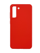Силиконовый чехол Full Cover Lakshmi для Samsung S21 FE red (AAA) без logo