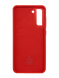 Силиконовый чехол Full Cover Lakshmi для Samsung S21 FE red (AAA) без logo