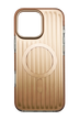 TPU чехол Ribbed Matte with MagSafe для iPhone 16 Pro Max gold