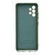 Силиконовый чехол Full Cover для Samsung A32 dark green my color Full Camera
