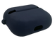Чохол for AirPods Pro силіконовий microfiber midnight blue