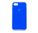 Силиконовый чехол Full Cover для iPhone 7/8 sapphire blue