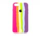 Силіконовий чохол Full Cover для iPhone 7/8 Rainbow №7