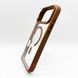 Чохол WAVE Ardor with MagSafe для iPhone 17 Pro Max clear brown