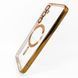Чехол WAVE Metal Color with MagSafe для Samsung S25 gold Full Camera