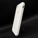 Силіконовий чохол Full Cover Square для iPhone 7+/8+ white Full Camera