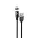 USB кабель Remax RC-102ii Zigie series Lightning 1.2m/3A black