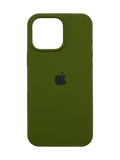 Силіконовий чохол Full Cover для iPhone 16 Pro Max dark olive (army green)