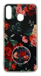 Силіконовий чохол+popsocket для Samsung M20