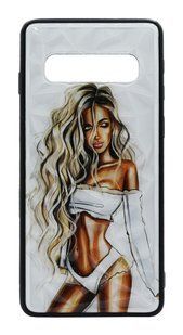 TPU+PC чохол Prisma Ladies для Samsung S10 white