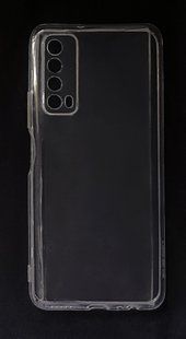 Силиконовый чехол SMTT для Huawei P Smart 2021 clear